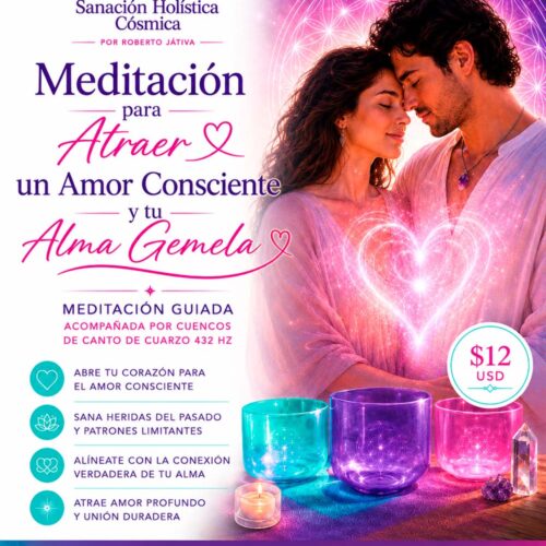 Meditación para Atraer un Amor Consciente y tu Alma Gemela corregida Meditación para Atraer un Amor Consciente y tu Alma Gemela