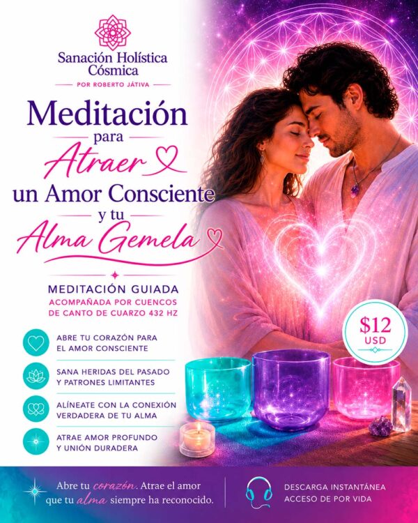 Meditación para Atraer un Amor Consciente y tu Alma Gemela