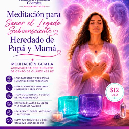 Meditación para Sanar el Legado Subconsciente Heredeado de Papá y Mamá corregida Meditación para Sanar el Legado Subconsciente Heredado de Papá y Mamá